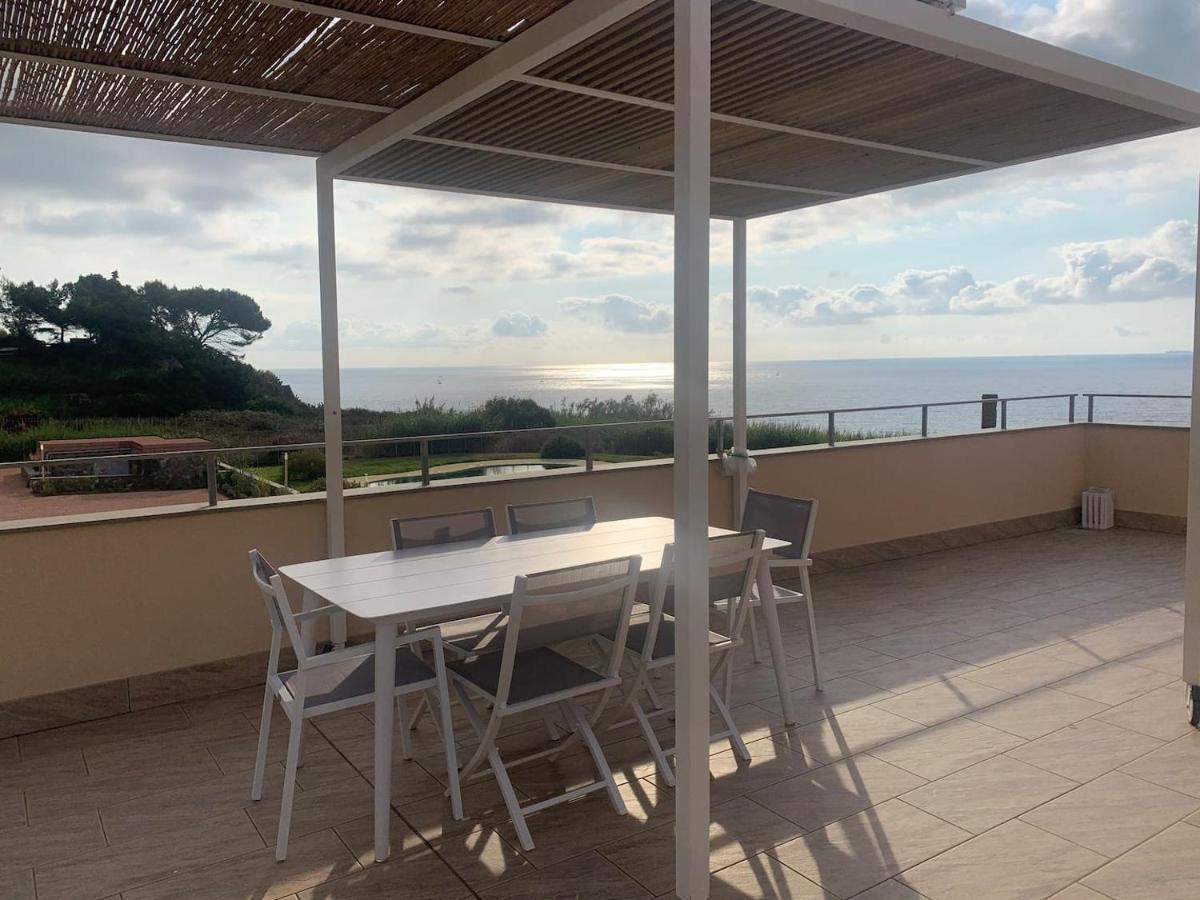 Incanto Sul Mare Con Enorme Terrazza E Piscina Cervo Eksteriør bilde