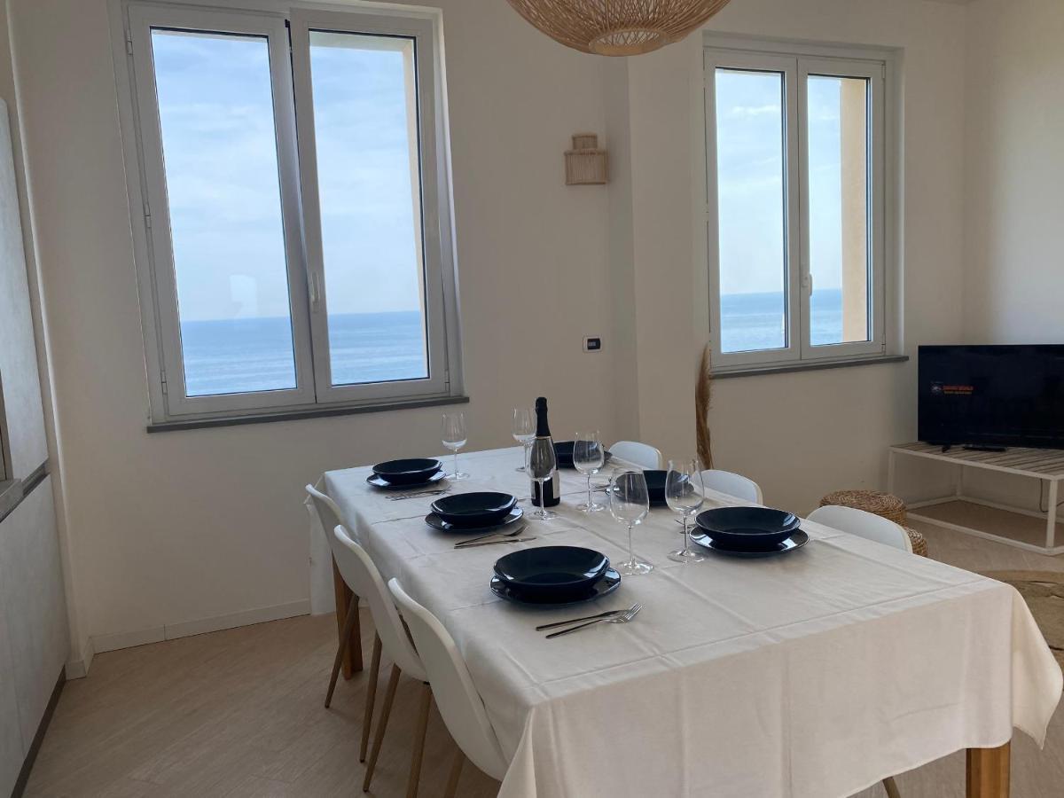 Incanto Sul Mare Con Enorme Terrazza E Piscina Cervo Eksteriør bilde